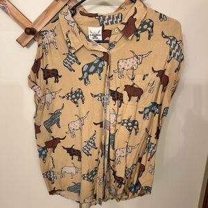 Cotton & Rye Women's Button Down Shirt